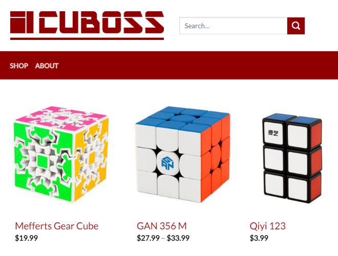 Componer brillante Elegibilidad Cuboss.com - Rubik's Cubes | Speed Cubes | Cube store