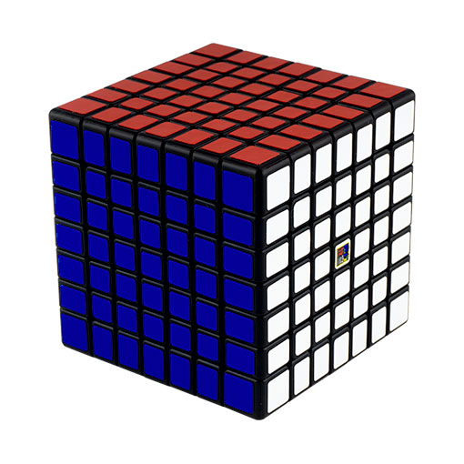 MoYu MoFangJiaoShi MeiLong 7x7x7 Black Speed Cube USA Stock 
