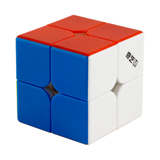 QiYi MS 2x2 Magnetic Black Speed Cube Ship from USA