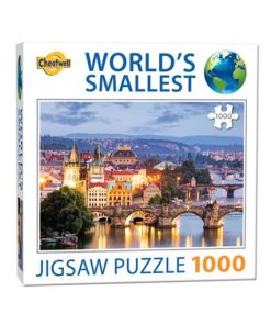 Världens minsta pussel (1000 bitar) - Prags Bridges
