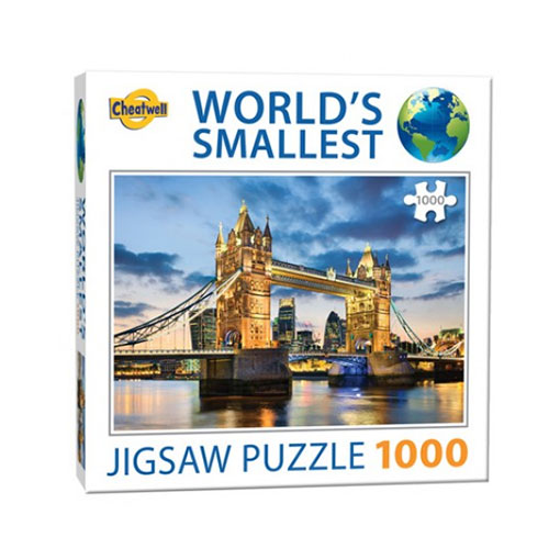 Världens minsta pussel (1000 bitar) - Tower Bridge