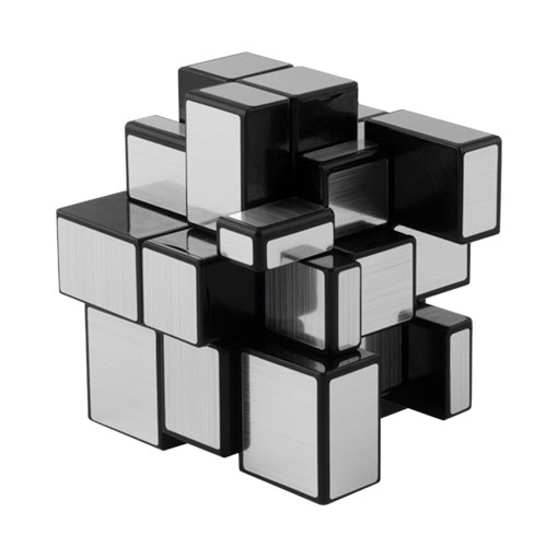 Qiyi 3x3 Mirror blocks scrambled