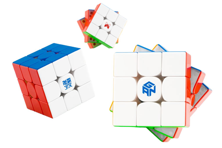 wide selection of 3x3 speed cubes